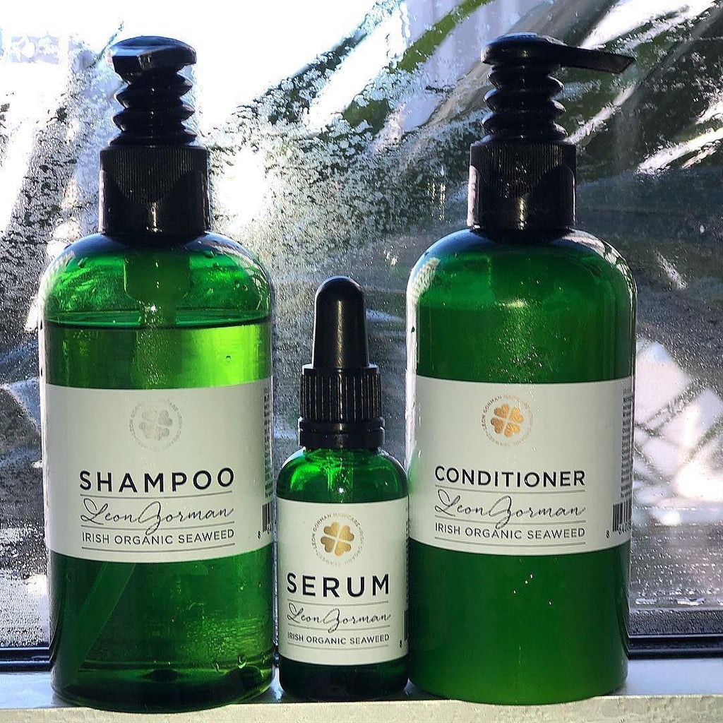 Leon Gorman's All Natural Irish Seaweed Hair Care