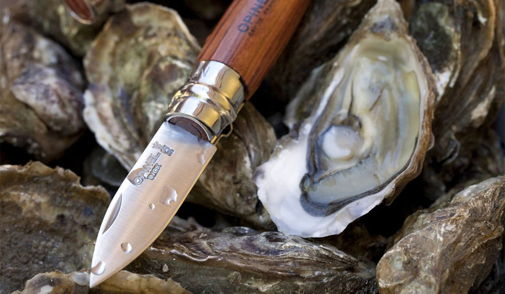 The Opinel Oyster Knife- How to open an Oyster!