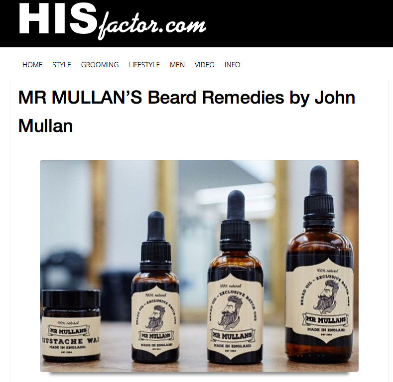 An Introduction : Mr Mullan's Grooming Products