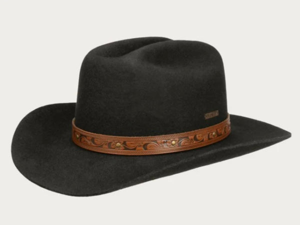 Stetson Western Open Road Hat - Black