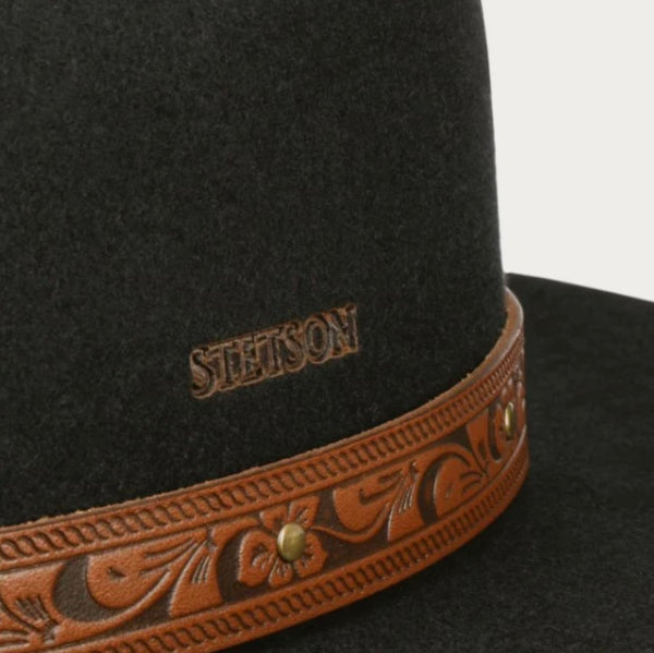 Stetson Western Open Road Hat - Black