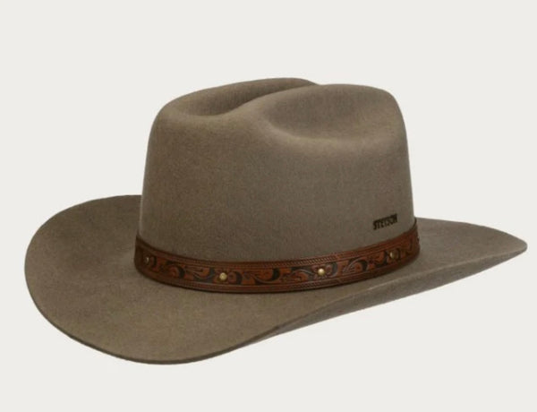 Stetson Western Open Road Hat - Taupe