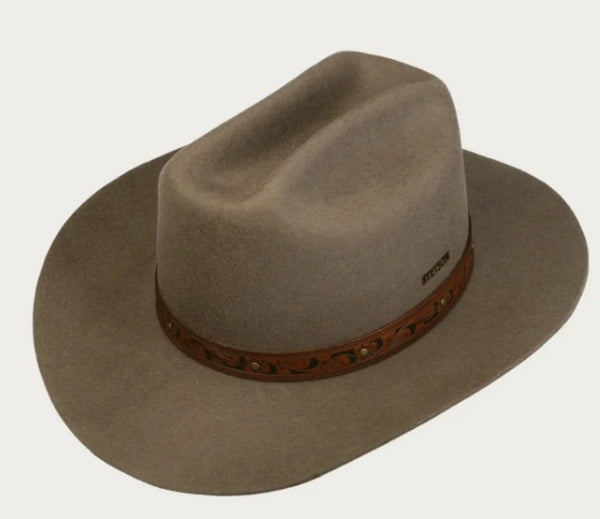 Stetson Western Open Road Hat - Taupe