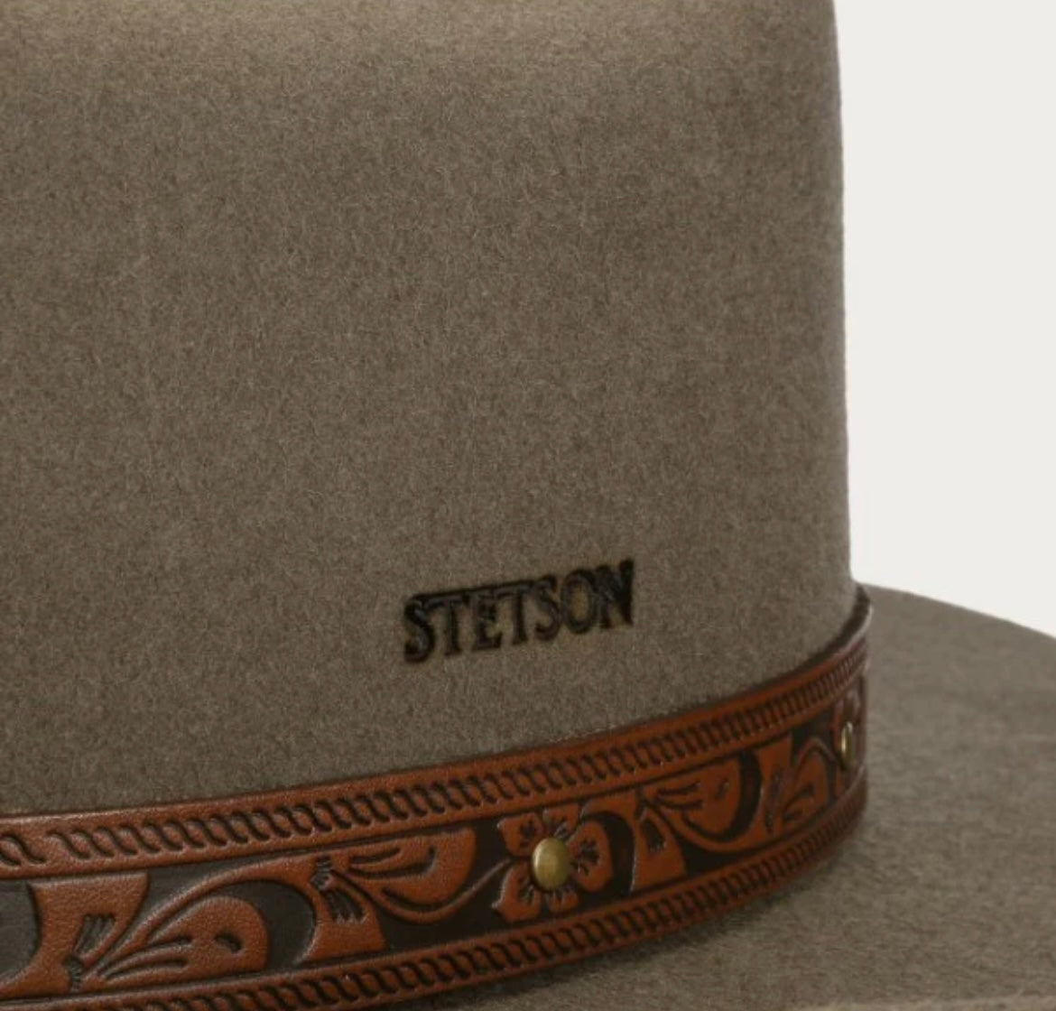 Stetson Western Open Road Hat - Taupe