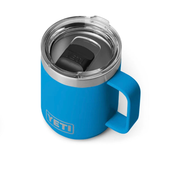 Yeti Rambler 10oz Mug - Big Wave Blue