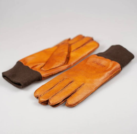 Stetson Goat Leather Gloves - Light Brown