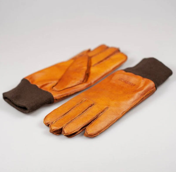 Stetson Goat Leather Gloves - Light Brown