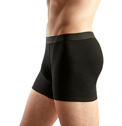 100% Organic Cotton Boxers - Black