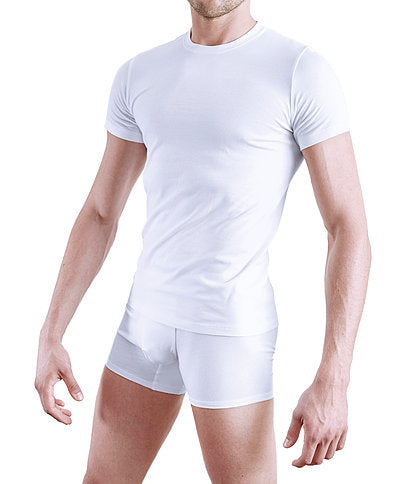 100% Organic Cotton Crew Neck T-shirt - White