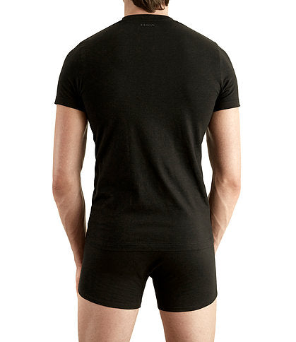 100% Organic Cotton Crew Neck T-shirt - Black