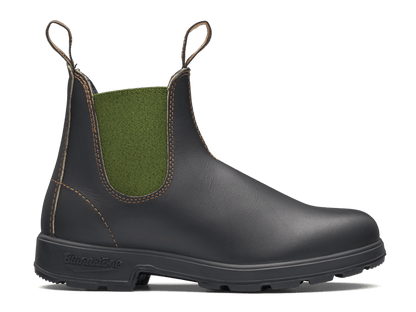 Blundstone 519 Stout Brown with Olive Elastic