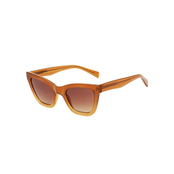 Big Kanye Sunglasses - Light Brown Transparent
