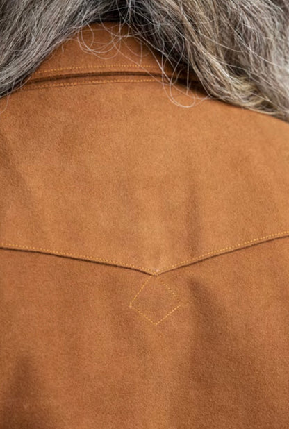 Indigofera Manolito Shirt - Brown Moleskin