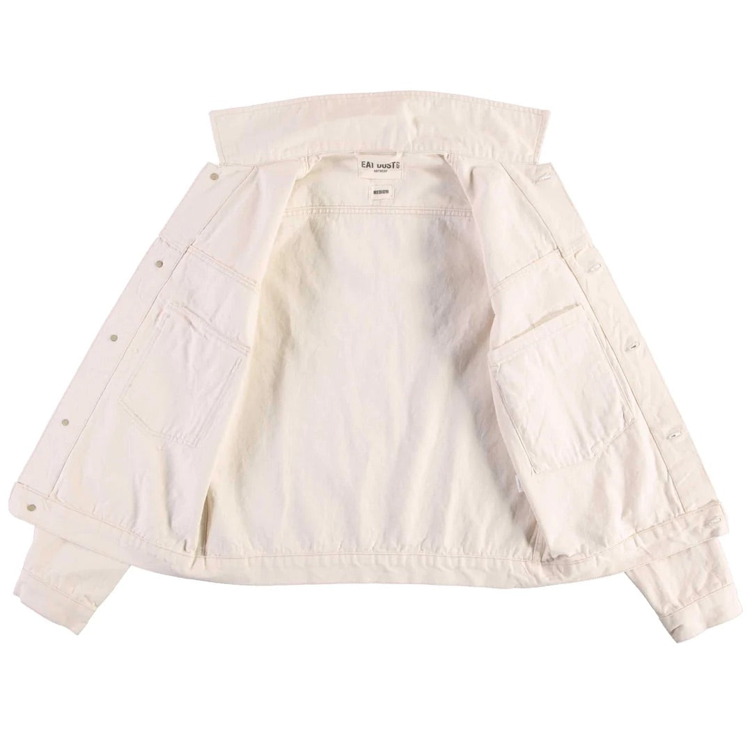 Eat Dust Type Dust Bull Denim Jacket - Natural