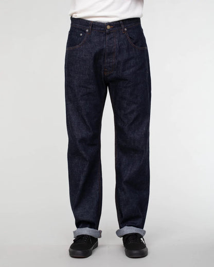 Eat Dust Loose Oversized Heavy Selvedge Denim - Indigo