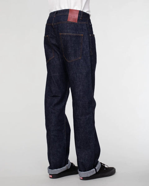 Loose Oversized Heavy Selvedge Denim - Indigo