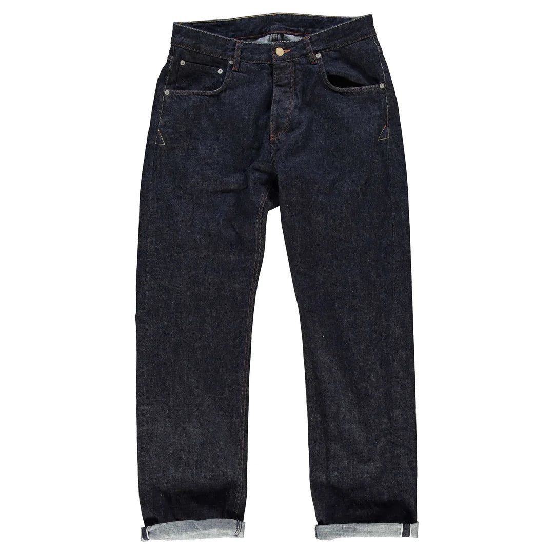 Eat Dust Loose Oversized Heavy Selvedge Denim - Indigo