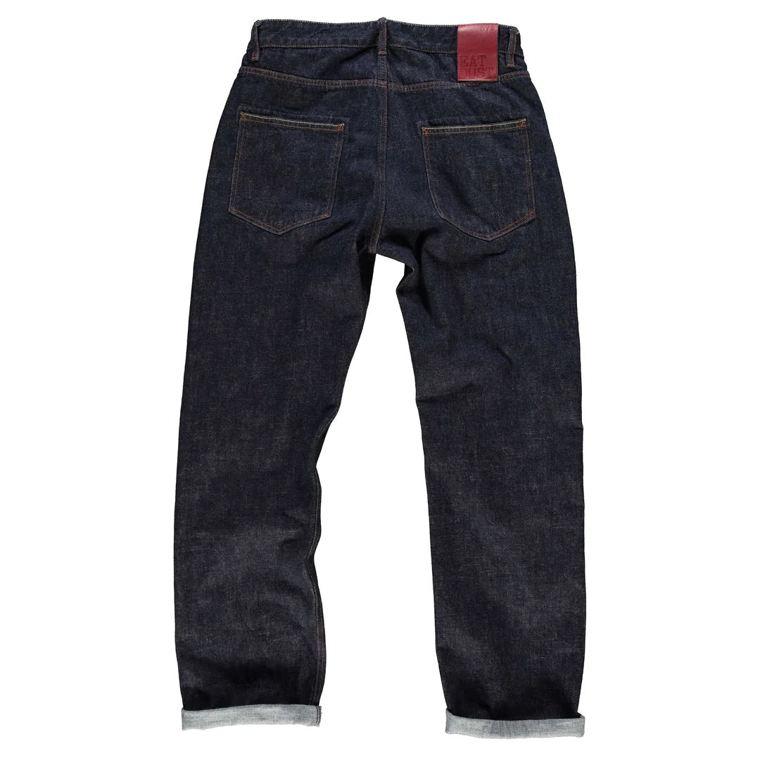 Eat Dust Loose Oversized Heavy Selvedge Denim - Indigo