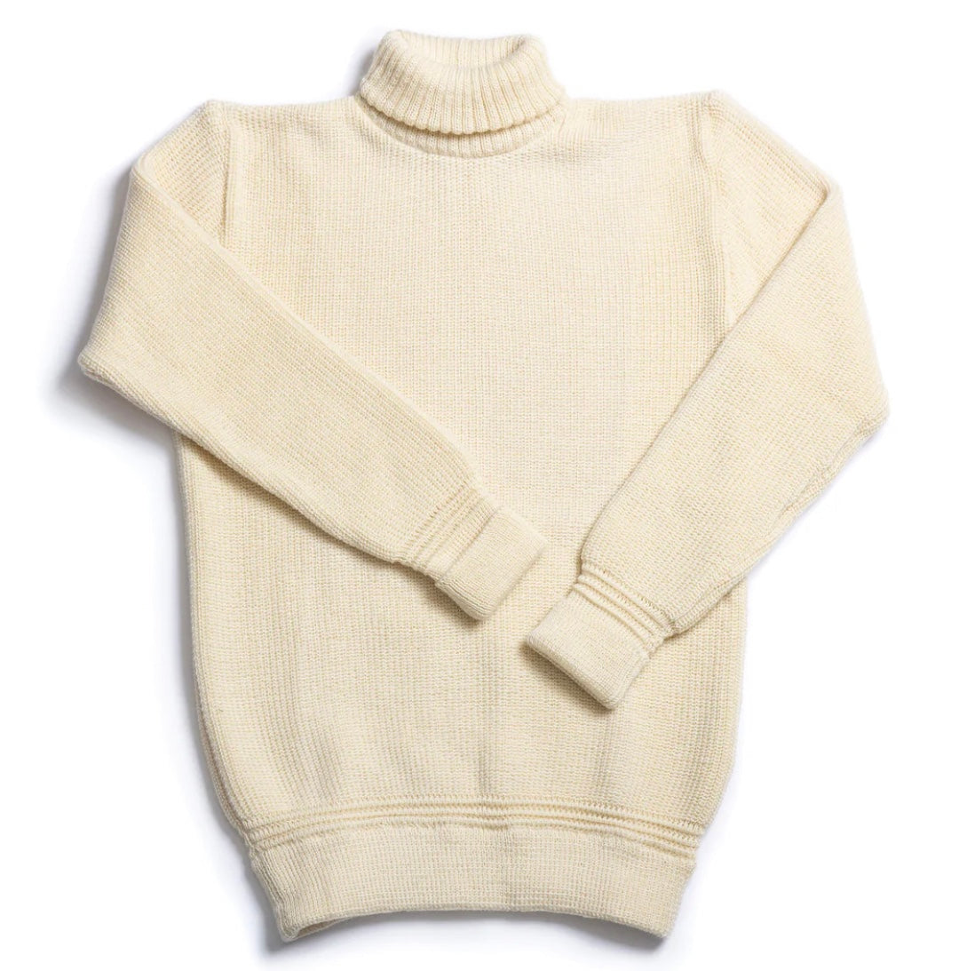 Heimat U Boat Roll Neck - Seashell