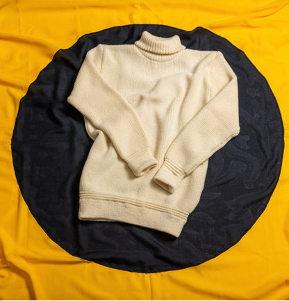 Heimat U Boat Roll Neck - Seashell