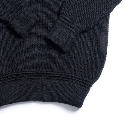Heimat U Boat Roll Neck - Black