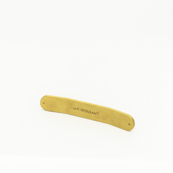 MR MULLAN'S BRASS  INCENSE HOLDER, incense holder, Mr Mullans, Mr Mullan's General Store, Matte, Matte, [option2], [option3]. We recommend using the default value. Default value is: MR MULLAN'S BRASS  INCENSE HOLDER - Mr Mullan's General Store