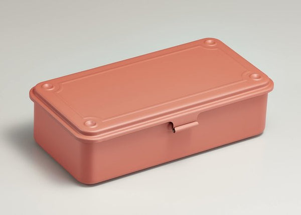 Toyo Trunk Shape Tool Box T-190 - Coral