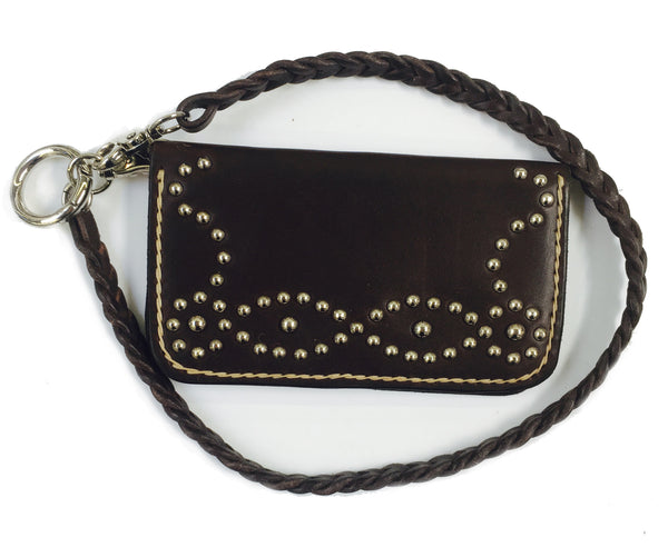 Handcrafted Leather Biker Wallet, Menswear, Mr Mullan's General Store, Mr Mullan's General Store, Black, Black, [option2], [option3]. We recommend using the default value. Default value is: Handcrafted Leather Biker Wallet - Mr Mullan's General Store